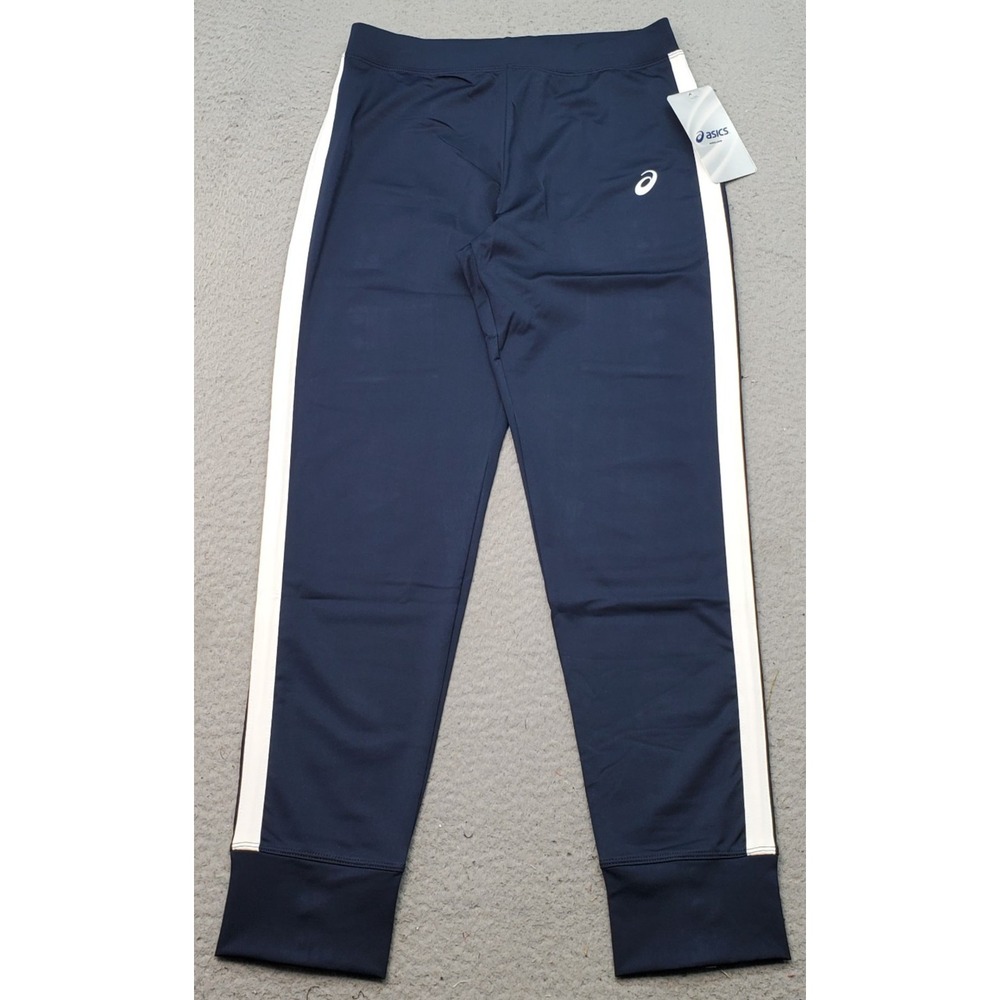 ASICS Lani Pants Youth Large Multi Elastic Waist Tapered Leg Snap Ankle YB2819